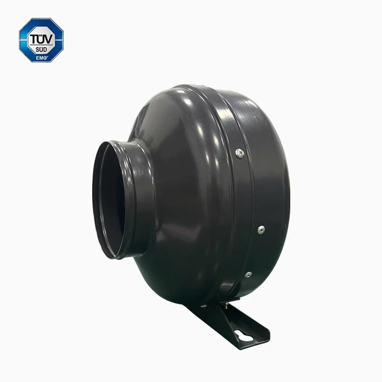 125mm EC Energy Saving Quiet Duct Fan Exhaust Fan Duct For Cooling Area