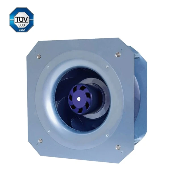 190mm DC Brushless External Rotor Motor Exhaust Centrifugal Fan For Purification