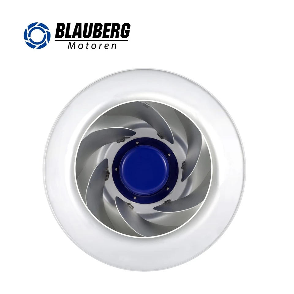 310mm Ec Backward Curved Centrifugal Fan With Centrifugal Motor Fan For Purification