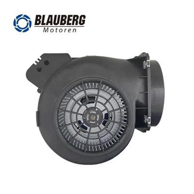 146 mm EC/DC 115 V muudetav radiaalne tööstuslik topeltsisendiga ettepoole kumer puhuri ventilaator